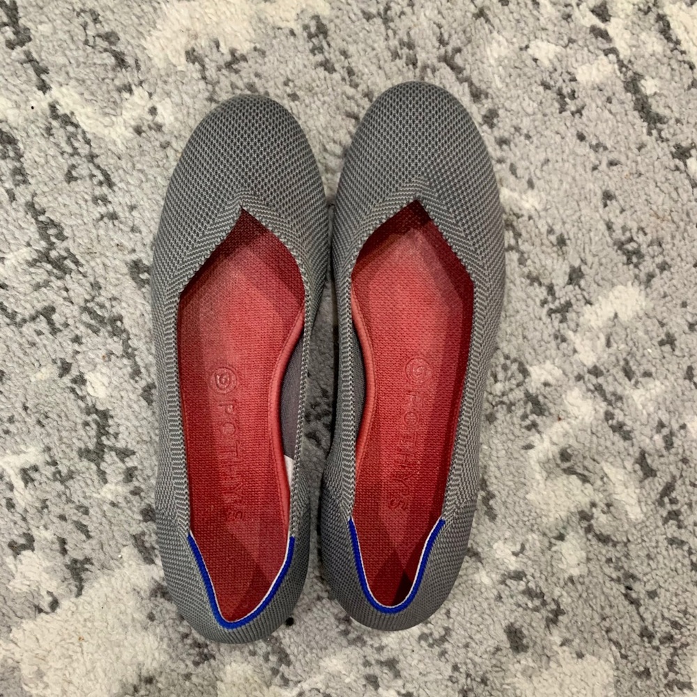 Rothy’s Flats in Charcoal